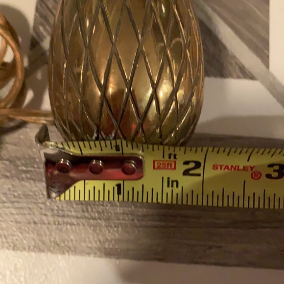 Vintage Brass Pineapple lamp - Picture 6 of 9